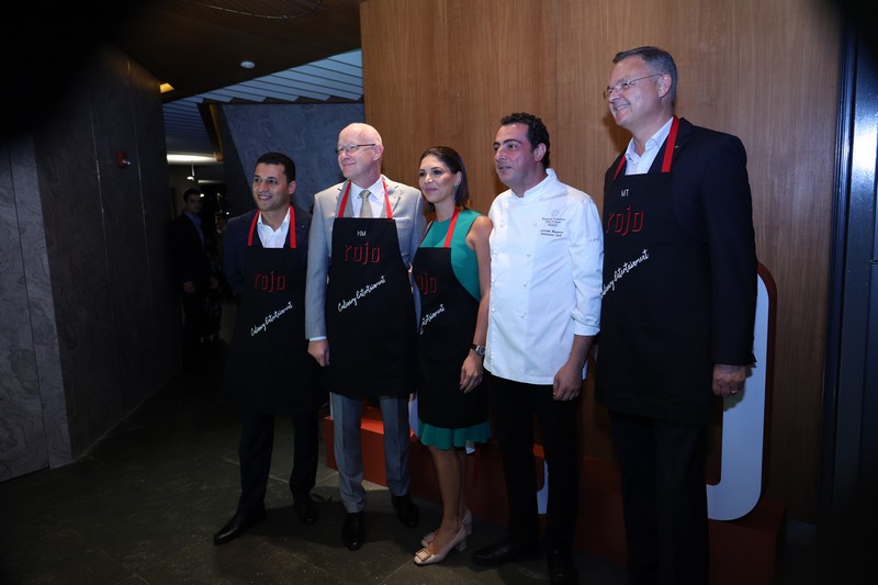 Opening of Rojo Restaurant at Kempinski Beirut